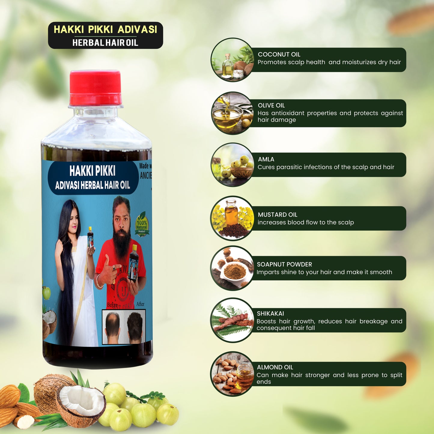 Adivasi Neelambari Herbal Hair Oil